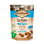 Carnilove Soft Snack | Sardiner & Vilde Hvidløg, 200g