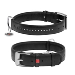 WauDog Glamour Halsbånd I Sort