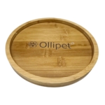 Ollipet rund bambusholder | single