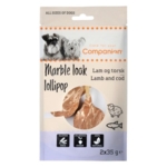 Companion marble look lollipop - lam & torsk | 2 stk.