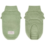 Ollipet hundesweater i blødt og varmt angorastrik | Grøn
