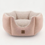 Ollipet Nordic Star Teddy hundekurv dusty rosé