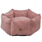 Hundekurv i flot nordisk design som vil pynte i dit hjem. Ses her i flot Rosa farve.