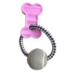 Pawise Puppy Life Reblegetøj m. Tennisbold og knogle