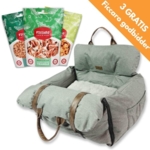 Pakketilbud | Ollipet Karma Deluxe Autokurv med gratis Ficcaro godbidder