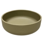 Grøn silikone hundeskål. Kan rumme 700 ml