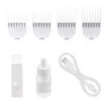 Afstandskamme, olie, lader og rengøringsbørste til den smarte potetrimmer