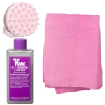 Pakketilbud | Håndklæde, massagebørste og KW 2i1 Shampoo