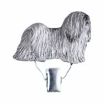 Nummerclips: Lhasa Apso | Koksgrå