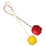 Trixie Bold med snor | flydende naturgummi