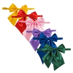 Pyntesløjfe i satin til halsen