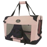 Transporttaske i støvet rosa