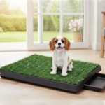 Ollipet luksus hundetoilet med bakke